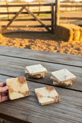 Wooden coasters
