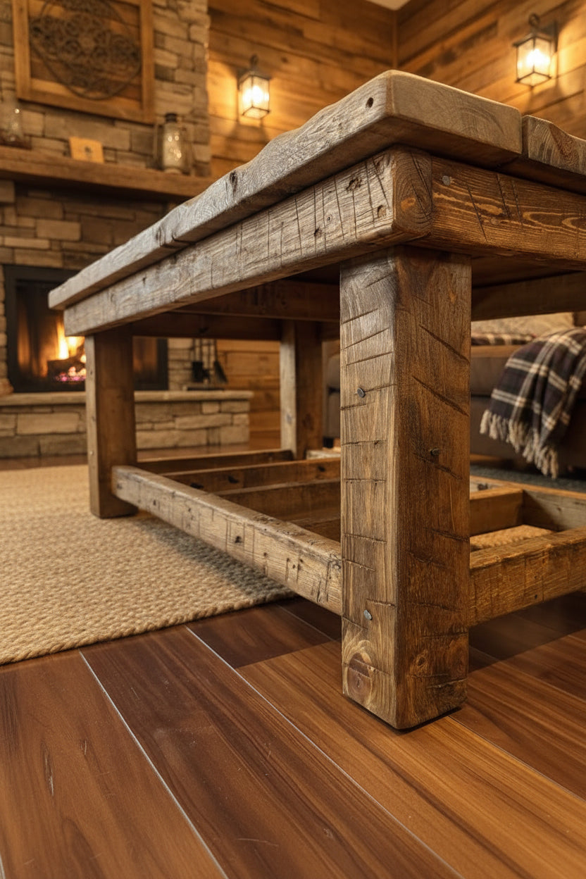 Handmade Rustic Coffee Table